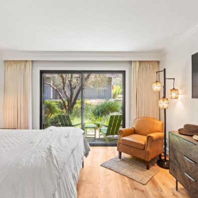 Guest room facing patio 1